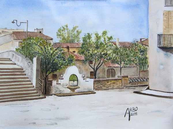 La Bisbal : Font del Pont Vell