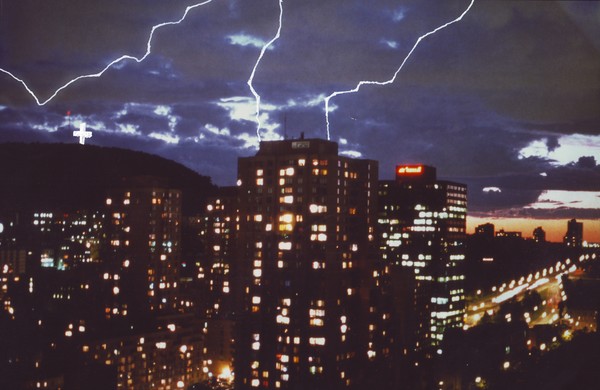 Montreal With View Of Mount Royal