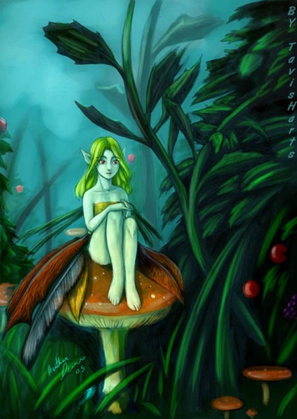 Garden of the leaf fairy
