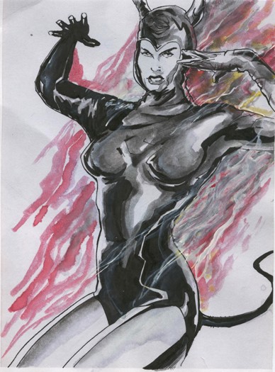 Betty Page she-devil