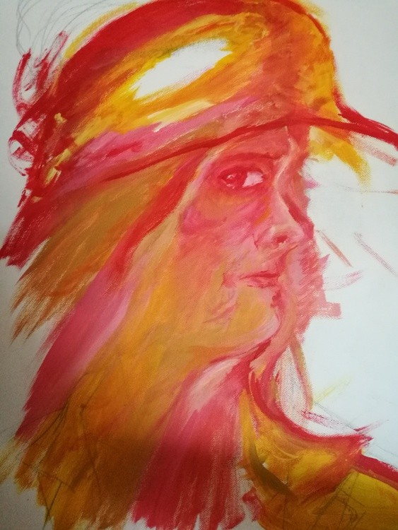 Lady in a hat