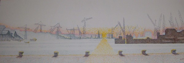 Cranes on the Tyne