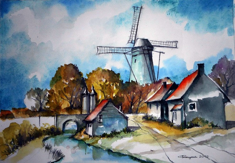 One of the Flemish Mills