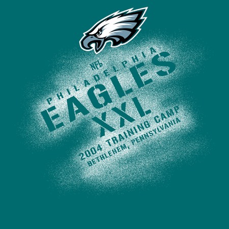 NFL PHILADELPHIA EAGLES T-SHIRT DESIGN