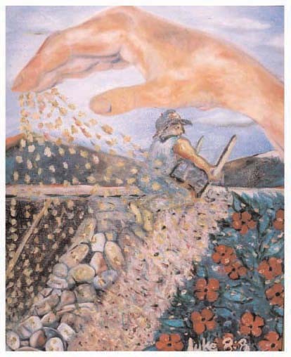 Farmer and Seeds