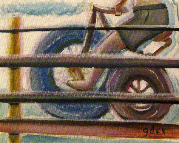 A tricycle