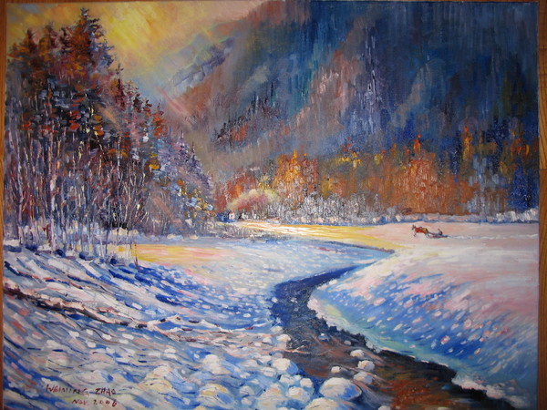 Memory of a winter in Altay
