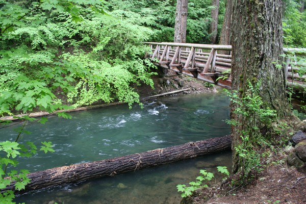 First Bridge at First Greenwater Lake