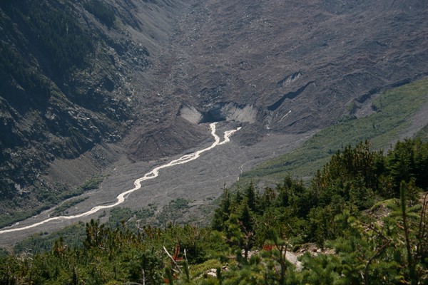Base of the Emmons Glacier