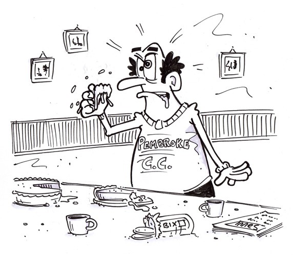 A Peep Inside A Cricketers' Box - 002