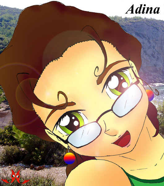 My friend Adina