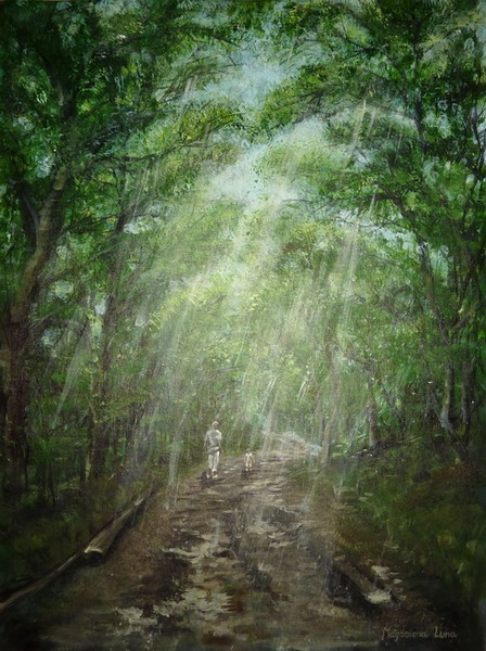 Father, son and the forest