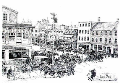 Byward Market Ottawa Canada 1923