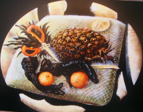 Still Life with Leather Gloves