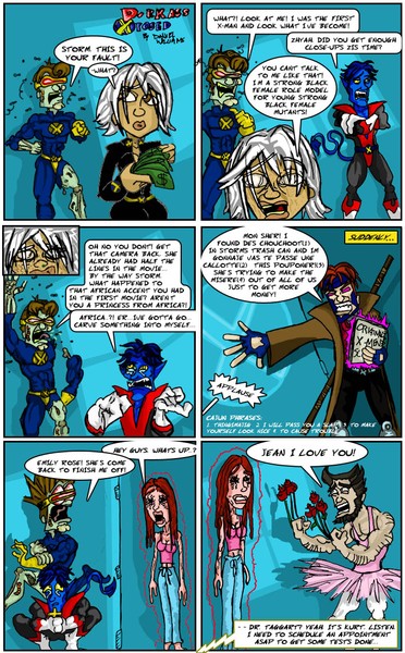 X men dorkass exposed comic