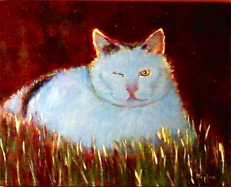 Night Kitten and the Cerulean Moon