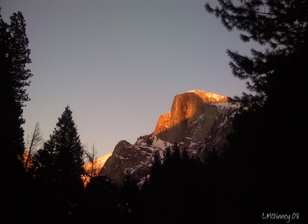 Half Lit Half Dome II