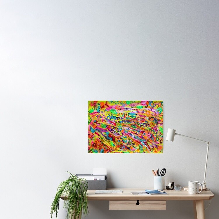 Poster designed by Veera Zukova, available worldwide on Redbubble