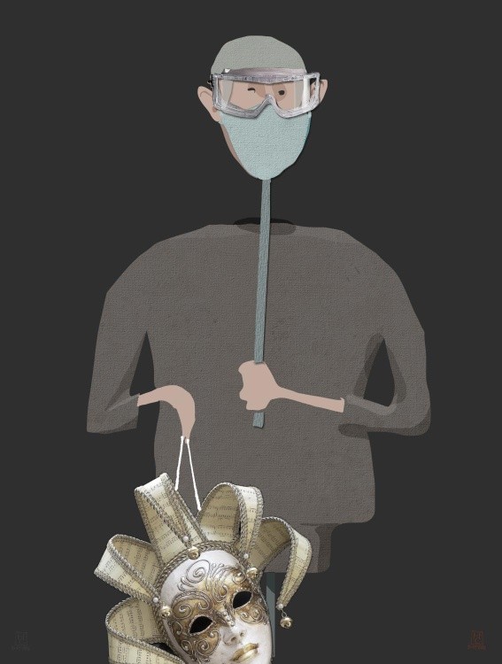 on masks