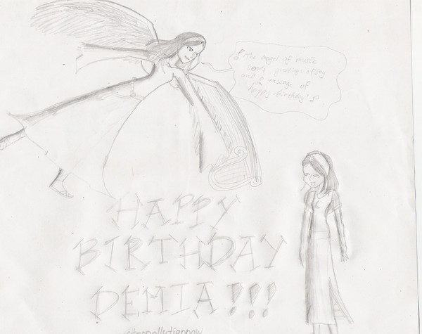 hapy birthday demia!
