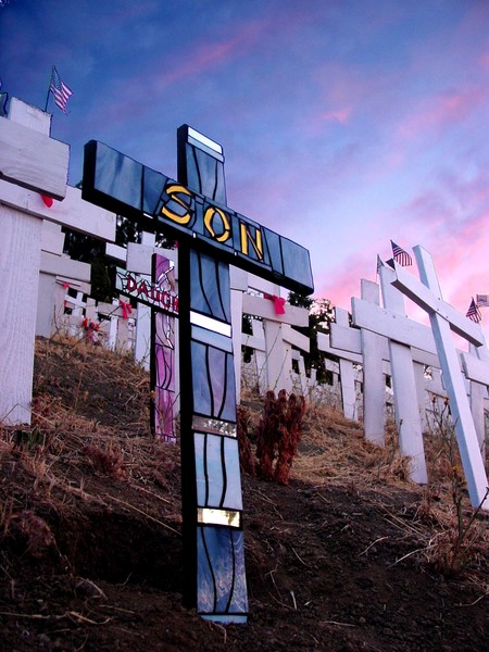 Son at Dawn Cross by Connie English image by Chris