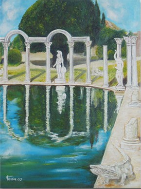 Hadrian's villa, Tivoli