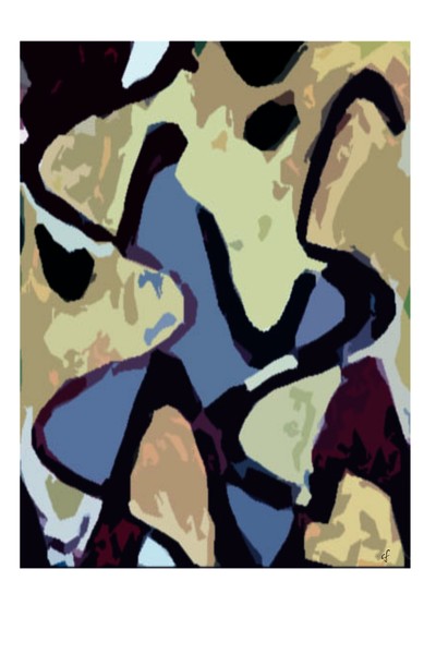 abstract clowns