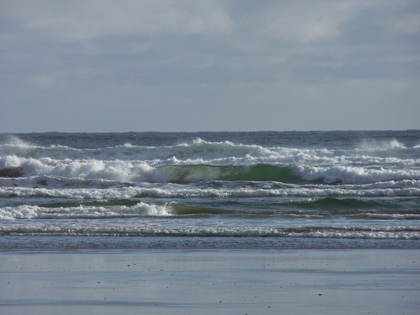 waiting to surf