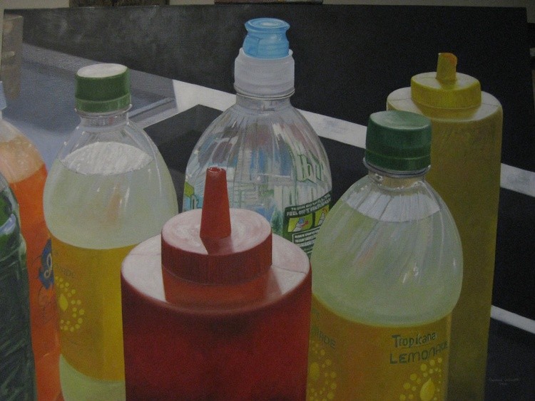 Condiments oil canvas 30x40