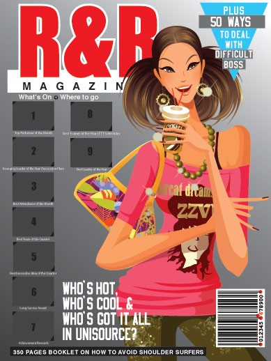 Magzine cover