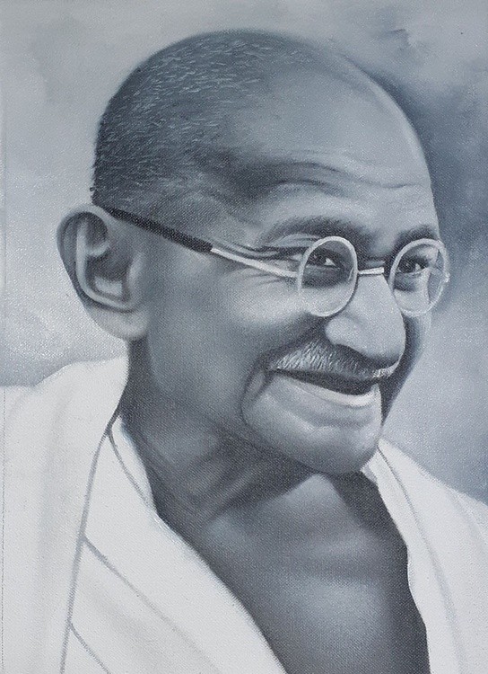 Mahatma Gandhi Painting