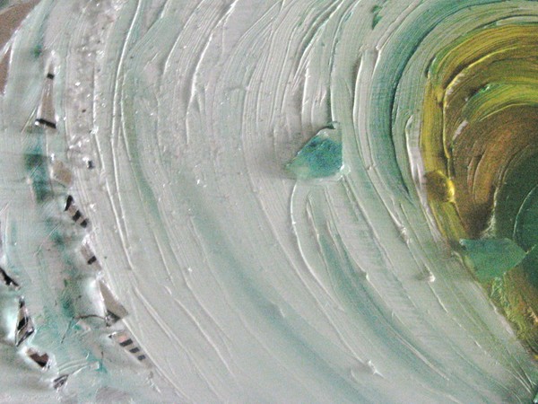 MIXED-OIL AND MIRROR ON WOOD