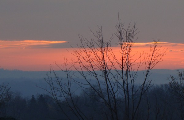 sunrise over Goshen