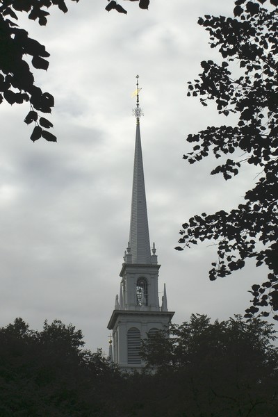 Dusk at the Old North Church