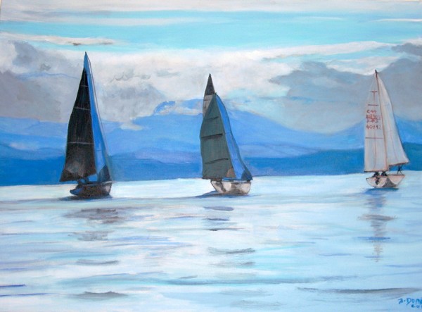 Sailing Race, Vancouver Island