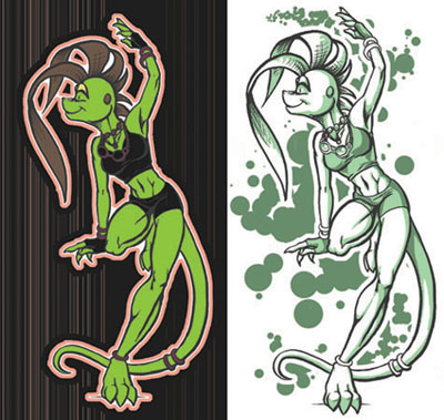 Dancing Lizard