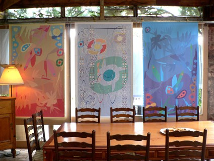 Banner Display Triptych