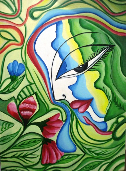 abstract -lady