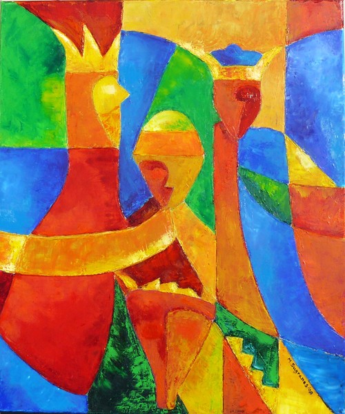 Three kings and a horse