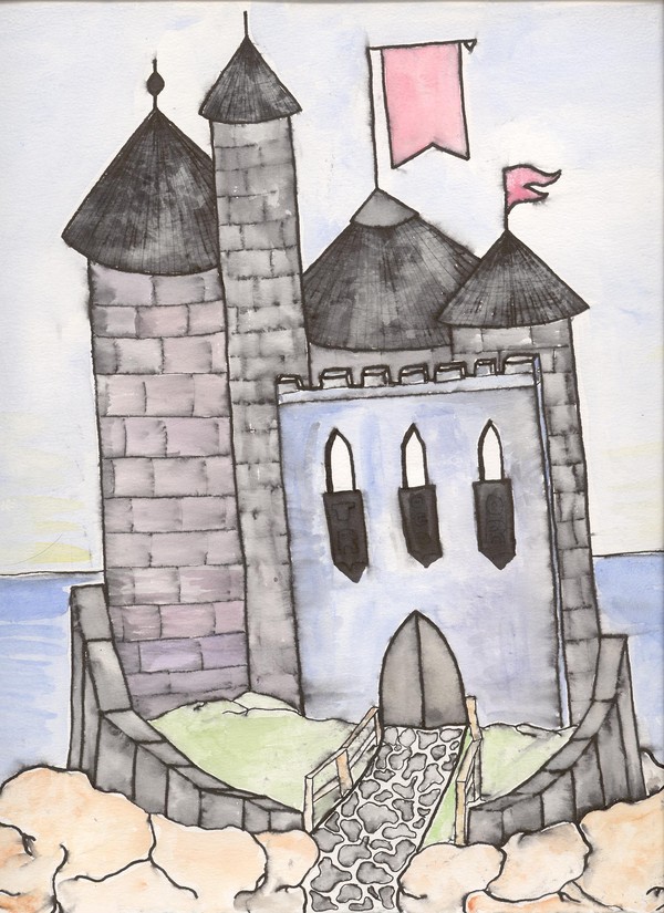 blurry castle