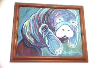 Whimsical  Manatee