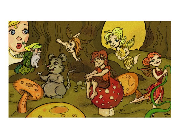 Family of Fairies  (For Sale)