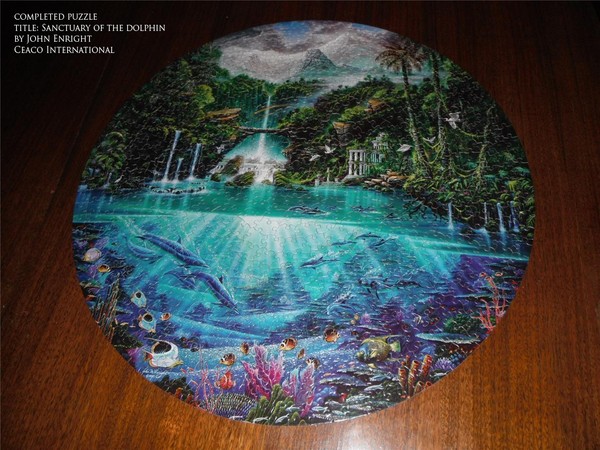 Sanctuary of the Dolphin Puzzle by Ceaco