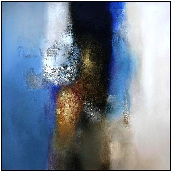 Het goud en blauw van de hemel (sold)