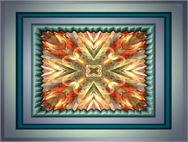 bubble and warp of the masked abstract 6