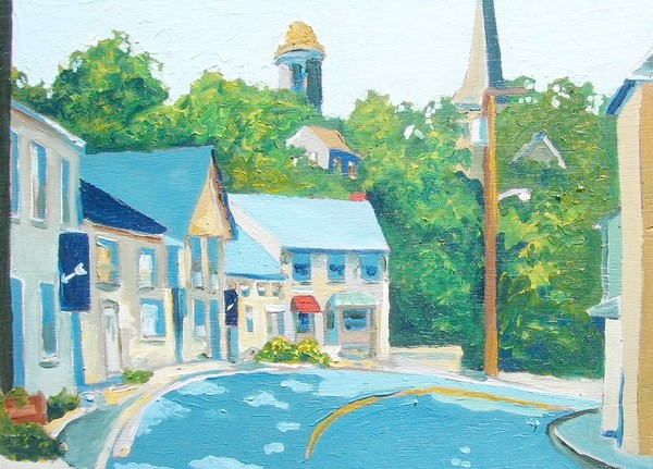 Tonge Row, Ellicott City MD.,Plein-Air