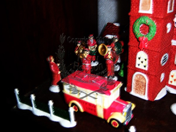 Department 56 Christmas Village Digital Art