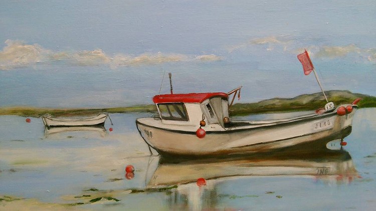 Boat on the lake