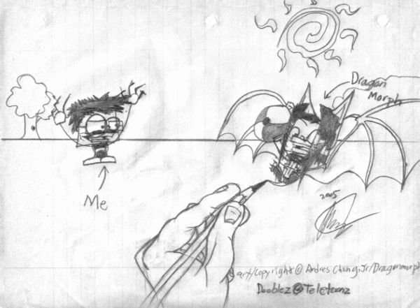 Me & Dragon-morph - Fanart at Doodlez
