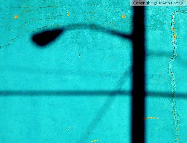 Blue Wall/Black Shadow